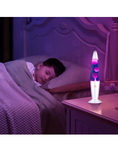 Lámpara de Magma Vanful Púrpura 34 cm Decorativa Relax 2