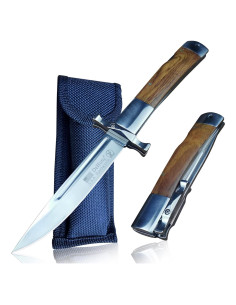 Cuchillo Plegable WPKOPYA YMX-ZDD1 23.5 cm Acero y Madera