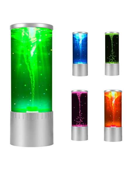 Lámpara de mesa Twister Hurricane Light, luz de remolino
