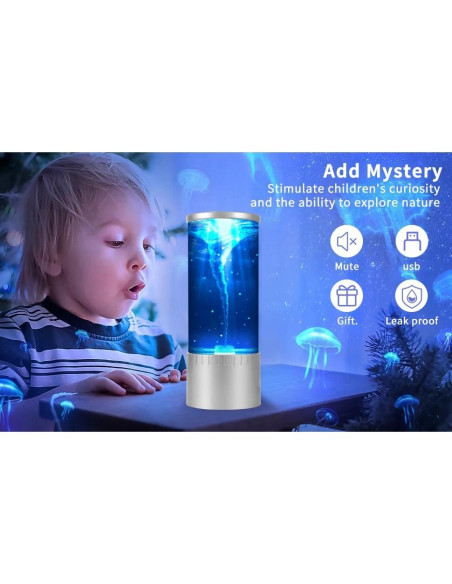 Lámpara de mesa Twister Hurricane Light, luz de remolino