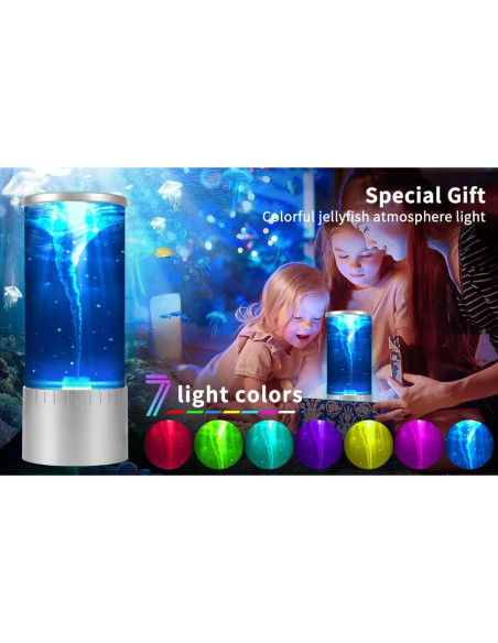 Lámpara de mesa Twister Hurricane Light, luz de remolino