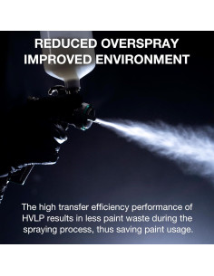 Pistola de Pulverización YUZES HVLP 3 Boquillas 600cc 2