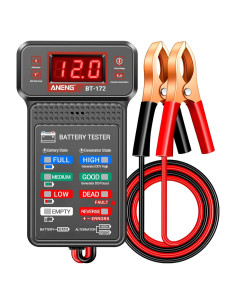 Probador de Baterías ANENG BT172 12V con Pantalla LCD