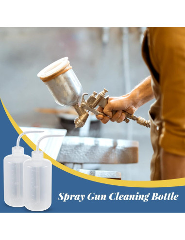 Kit de limpieza de pistolas Roshtia 24 piezas 3 botellas 500ml