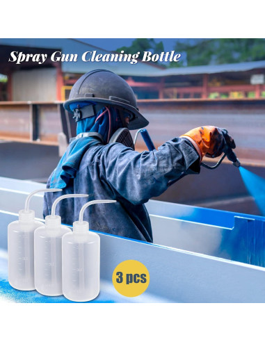 Kit de limpieza de pistolas Roshtia 24 piezas 3 botellas 500ml