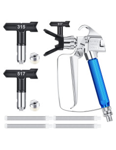 Pistola de Pulverización Sin Aire Tondiamo 8 Piezas 0.66 kg