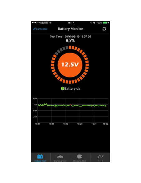 Monitor de Batería BM2 Bluetooth 4.0 12V Auto y Moto