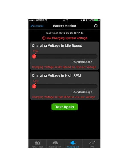 Monitor de Batería BM2 Bluetooth 4.0 12V Auto y Moto