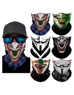 Gaiter para Cuello UV 6pcs Tipo A8 - Bandana Multifuncional