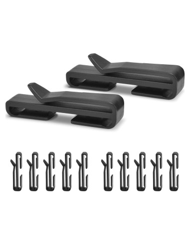 Clip de Cinta Plástica CooBigo 5,08 cm Paquete de 20