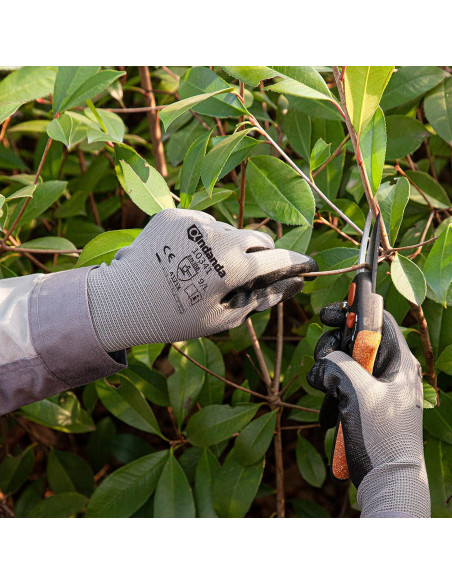 Guantes de Trabajo ANDANDA 12 Pares Nitrilo Ajuste 3D Guantes de Trabajo ANDANDA 12 Pares Nitrilo Ajuste 3D