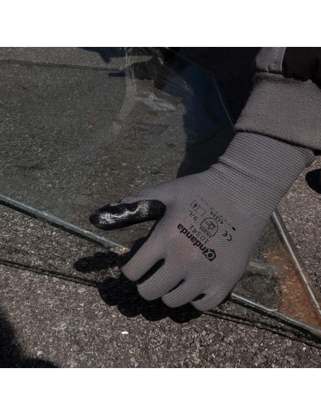 Guantes de Trabajo ANDANDA 12 Pares Nitrilo Ajuste 3D Guantes de Trabajo ANDANDA 12 Pares Nitrilo Ajuste 3D