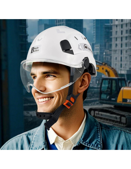 Casco de Seguridad SAFEBUILDER CR06+V Ajustable Ventilado Casco de Seguridad SAFEBUILDER CR06+V Ajustable Ventilado