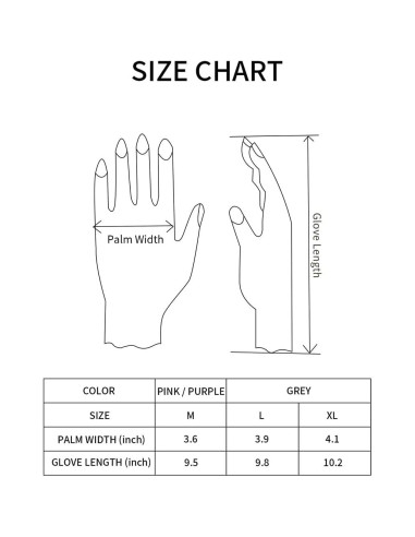 Guantes de Trabajo JDL Safety Nitrilo Jardinería Talla M 3 Pzas