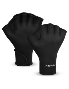 Guantes Acuáticos AMFUN L3US-3385585 Negro Tamaño M