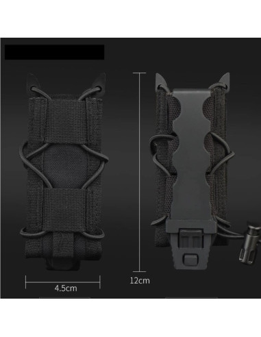 Bolsa Táctica OAREA para Cargador 9mm Molle Individual