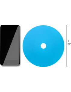 20 Conos Planos Eorbow 15 cm Antideslizantes para Entrenamiento 2