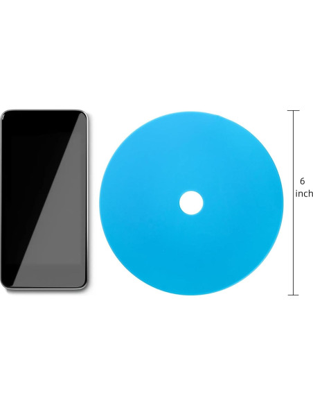 20 Conos Planos Eorbow 15 cm Antideslizantes para Entrenamiento