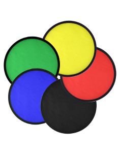 Discos Voladores Mototo Plegables 15 Piezas para Niños