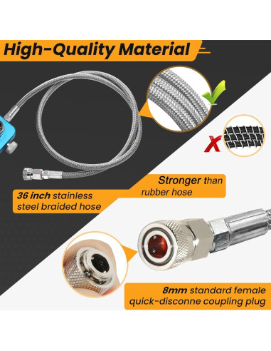 Adaptador de Válvula DIN SUMNEW para Buceo y Paintball