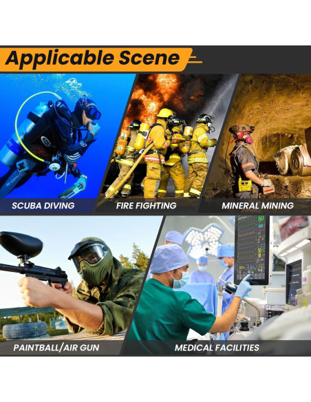 Adaptador de Válvula DIN SUMNEW para Buceo y Paintball