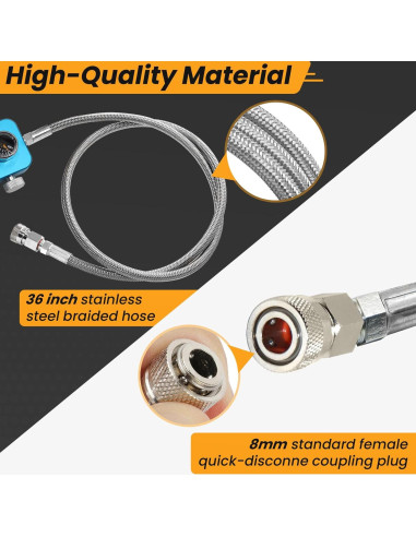 Adaptador de Válvula DIN SUMNEW para Buceo y Paintball