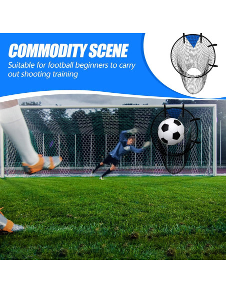 Red de Entrenamiento de Fútbol Lenwen 4 Piezas 58 cm