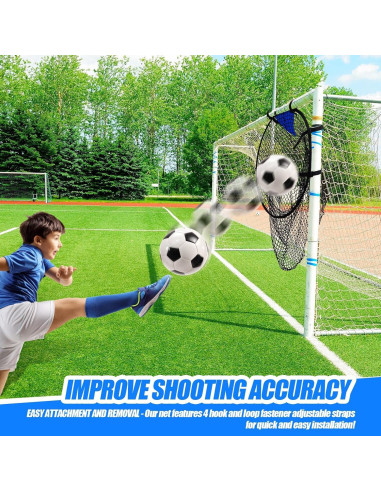 Red de Entrenamiento de Fútbol Lenwen 4 Piezas 58 cm