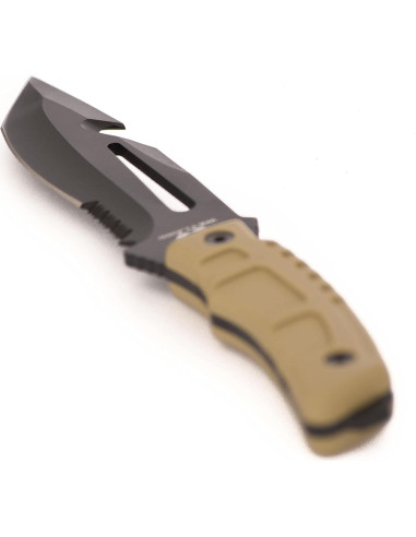 Cuchillo Táctico WEYLAND 2S-TKUZ-H7YR con Funda MOLLE