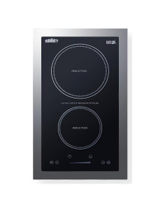 Cocina de Inducción 2 Zonas Summit SINC2B115TK13 1800W