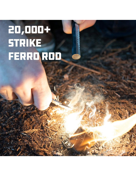 UCO Titan Fire Striker Iniciador de Fuego 20,000 Golpes