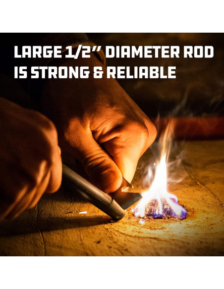 UCO Titan Fire Striker Iniciador de Fuego 20,000 Golpes