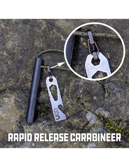 UCO Titan Fire Striker Iniciador de Fuego 20,000 Golpes