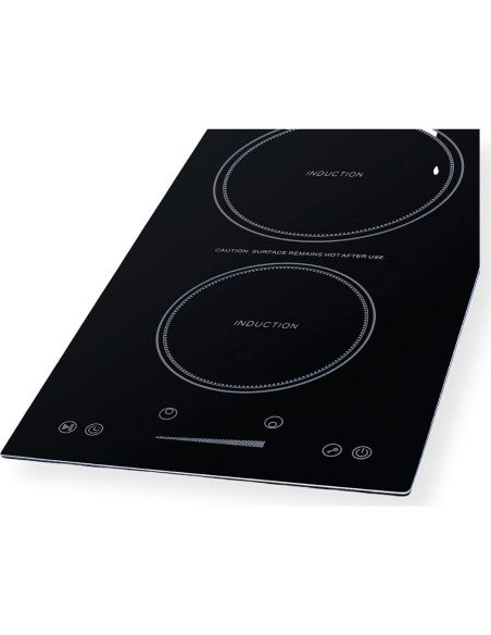 Cocina de Inducción 2 Zonas Summit SINC2B115TK13 1800W