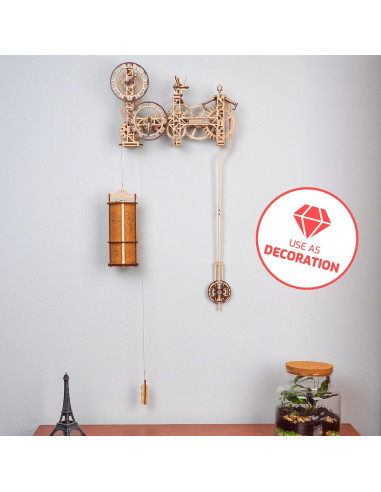 Rompecabezas 3D Reloj Steampunk WOODEN.CITY 269 Piezas