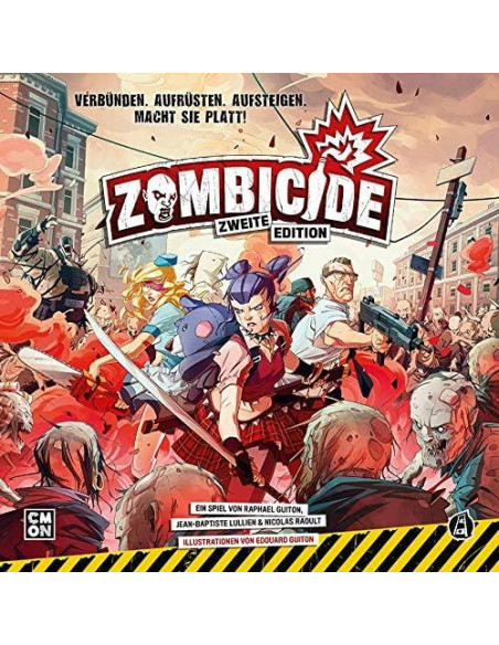 Juego Zombicide 2da Edición CMON | 1-6 Jugadores, 12+ Años