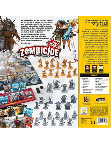 Juego Zombicide 2da Edición CMON | 1-6 Jugadores, 12+ Años