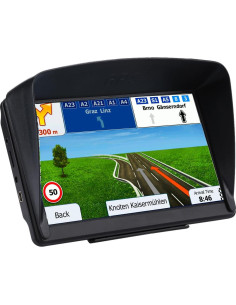 Navegador GPS LONGRUF 7" con Mapas 2025 y Actualización Vitalicia 2