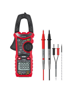 Medidor de Pinza Digital Intendvision HT206D AC/DC 6000 Cuentas