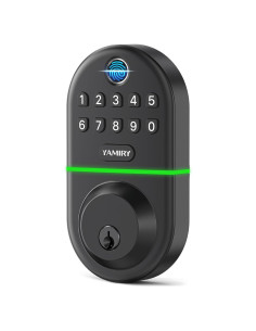 Cerradura Electrónica Biométrica Yamiry YR06 con Teclado