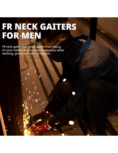 Máscara Facial FR Resistente al Fuego 25x35cm para Trabajo Máscara Facial FR Resistente al Fuego 25x35cm para Trabajo