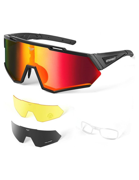 Gafas de sol AMANEEST 722 UV para ciclismo y deportes