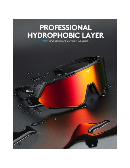 Gafas de sol AMANEEST 722 UV para ciclismo y deportes