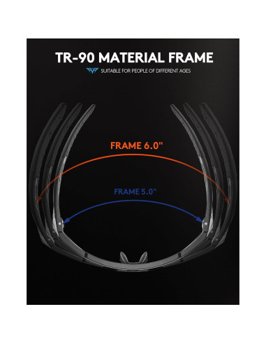 Gafas de sol AMANEEST 722 UV para ciclismo y deportes