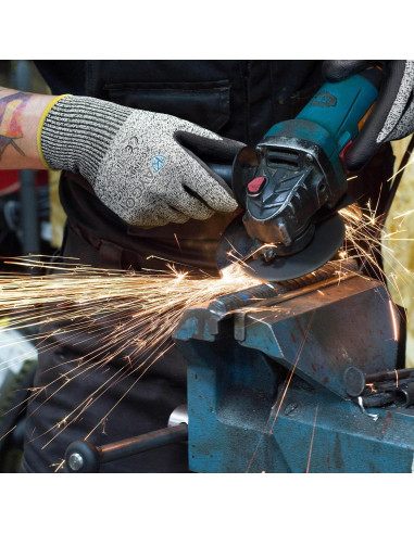 Guantes KAYGO KG21NB Resistentes a Cortes - 2 Pares L