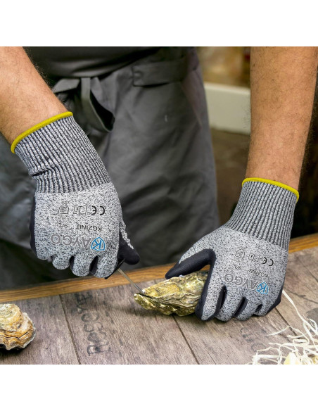 Guantes KAYGO KG21NB Resistentes a Cortes - 2 Pares L