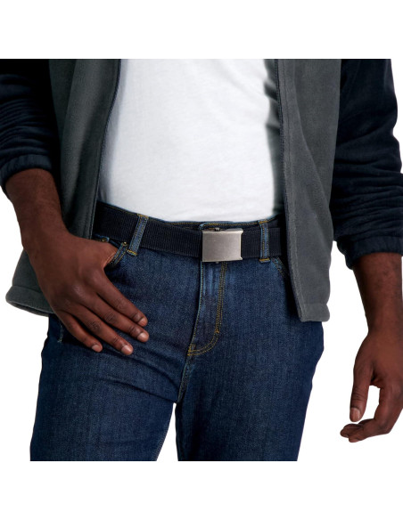 Cinturón Militar Ajustable Columbia Tela 3.81 cm Unisex