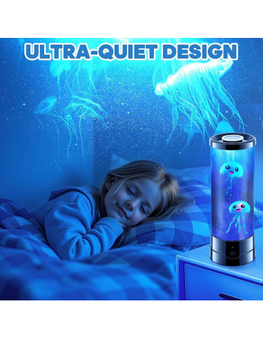 Lámpara de Medusas Osuke 29x10.5 cm 16 Colores Control Remoto