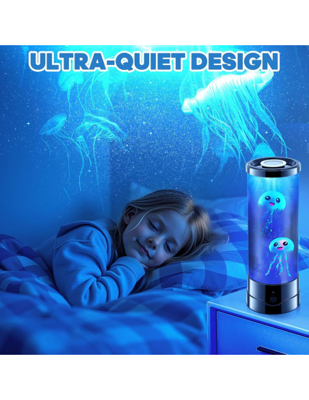 Lámpara de Medusas Osuke 29x10.5 cm 16 Colores Control Remoto Lámpara de Medusas Osuke 29x10.5 cm 16 Colores Control Remoto