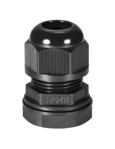 Conector de Cable M20 uxcell Impermeable IP68 2 Agujeros